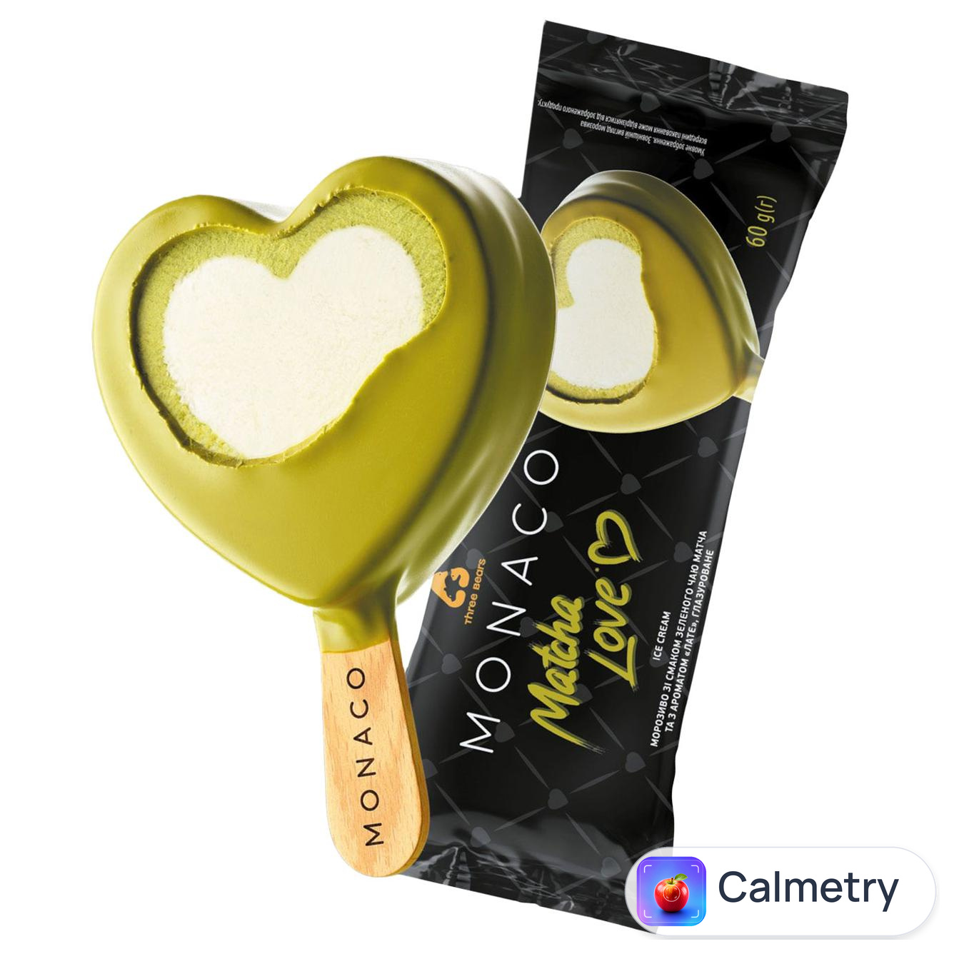 Морозиво Три Ведмеді Monaco Matcha Love 60г