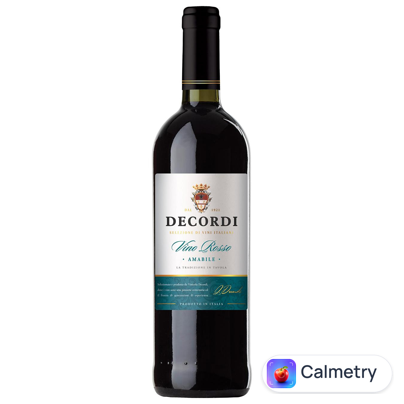 Вино Decordi Vino Rosso Amabile червоне напівсолодке 10% 0,75л