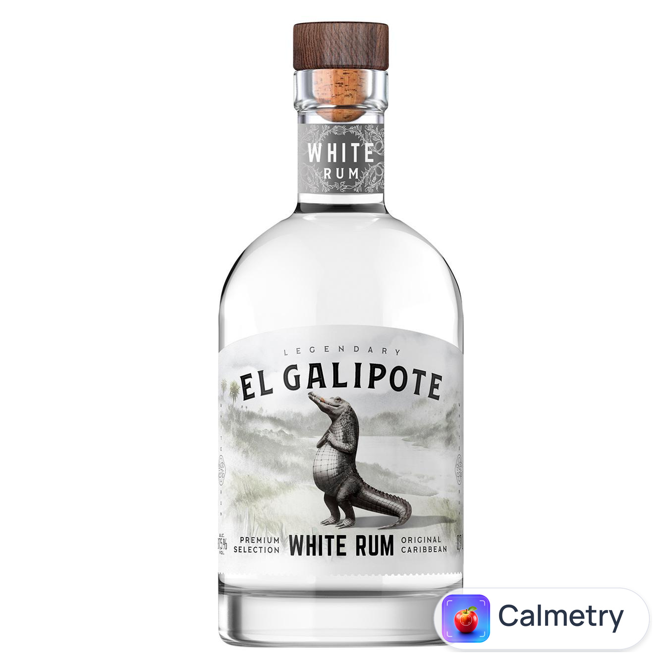 Ром El Galipote White 37,5% 0,7л — фото продукту