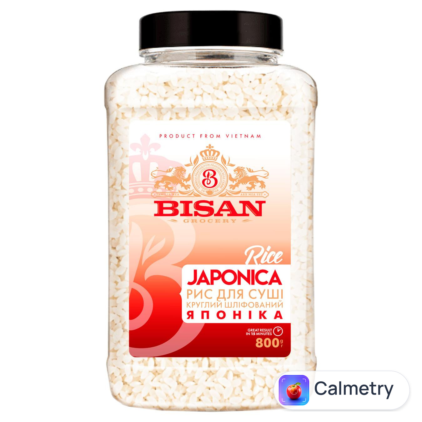 Рис Bisan Японіка для суші 800г