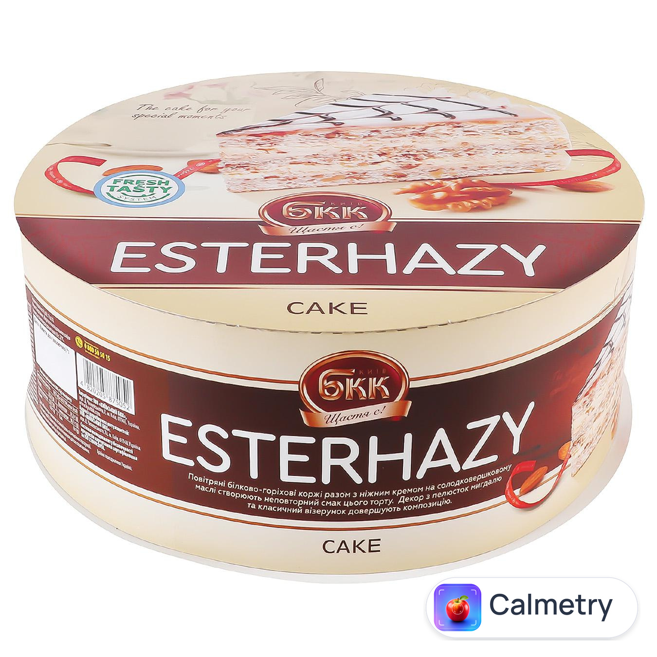 Торт БКК Esterhazy 450г