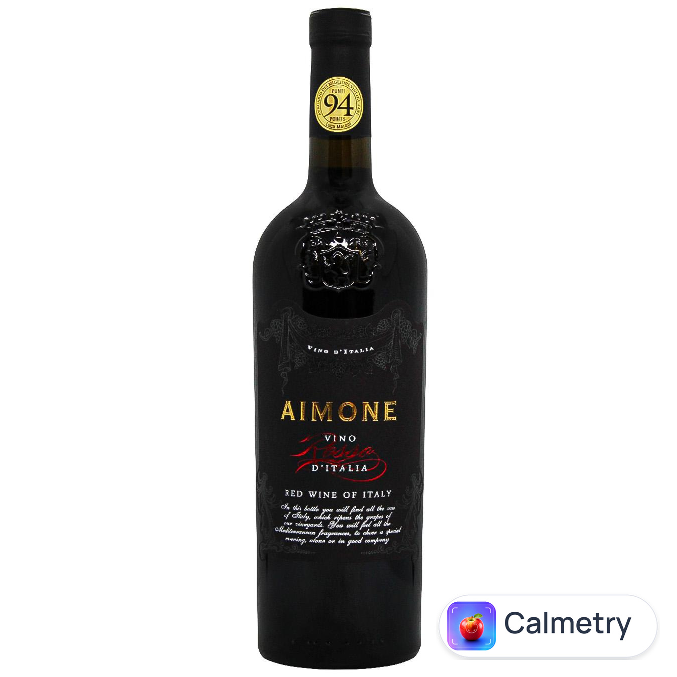 Вино Aimone Rosso d`Italia червоне сухе 13,5% 0,75л