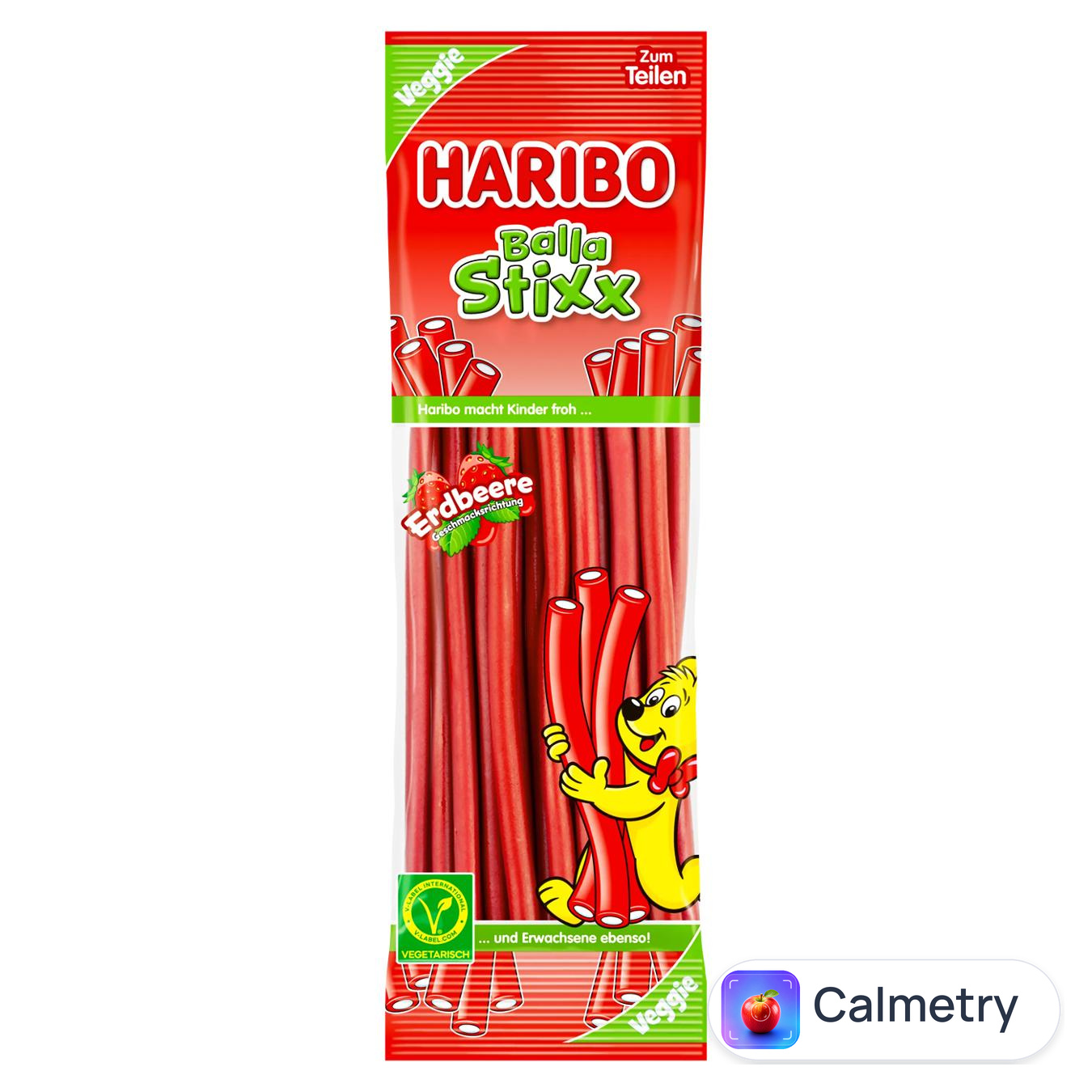 Стіки желейні Haribo Balla Stixx Erdbeere 200г