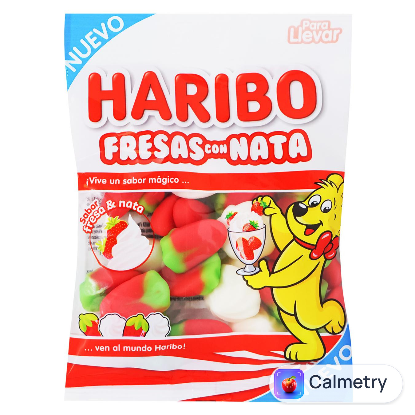 Цукерки Haribo Полуниця з вершками 100г — фото продукту
