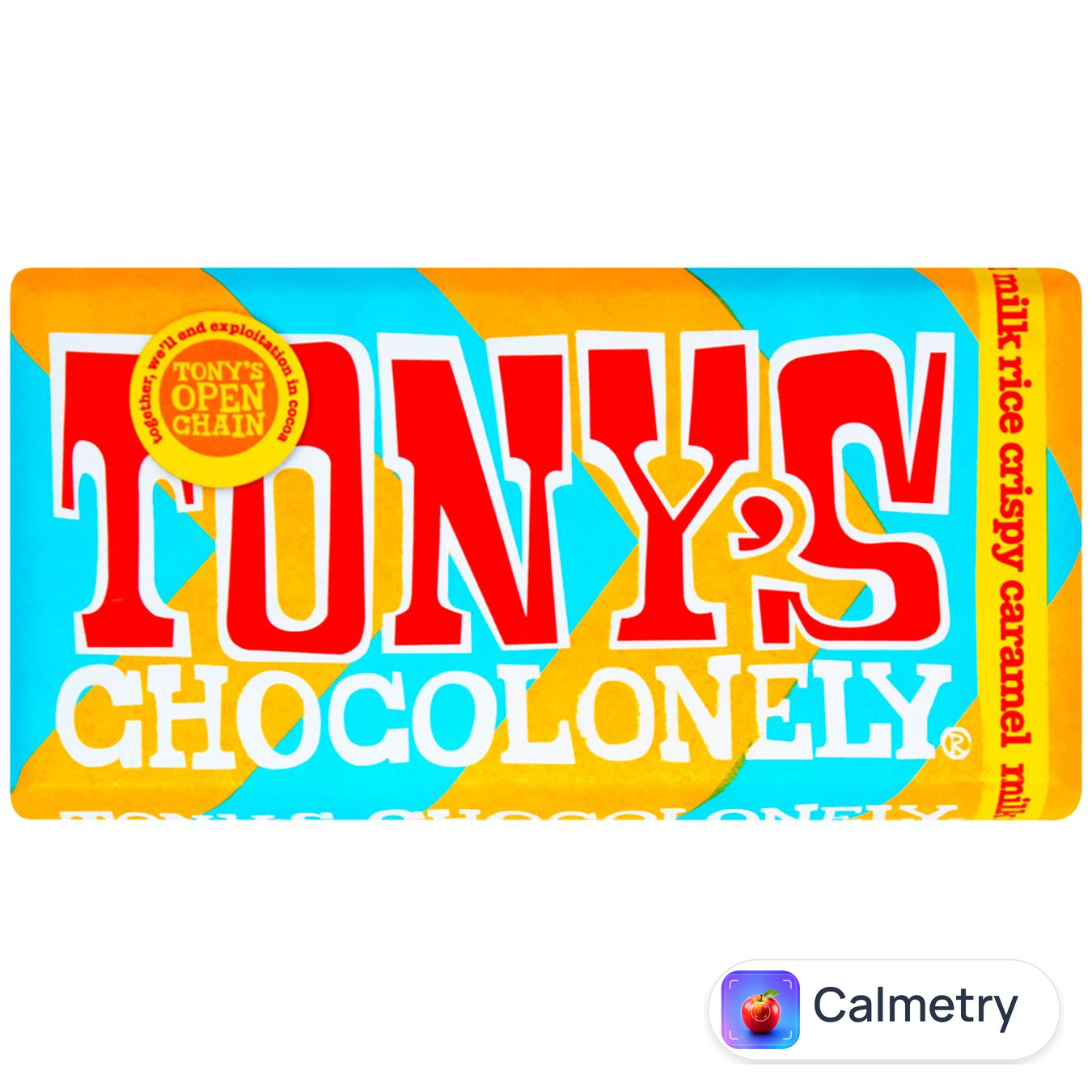 Шоколад молочний Tony's з хрусткою карамеллю 180г