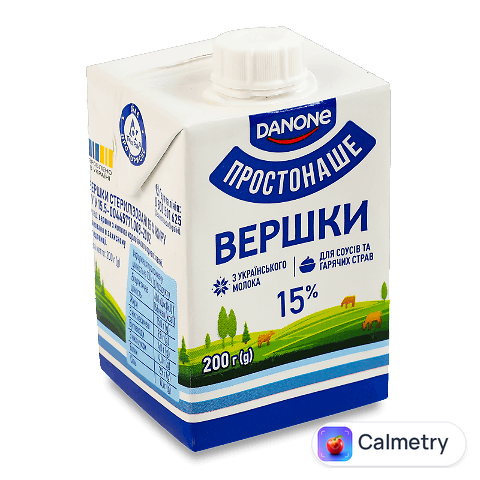 Вершки ПростоНаше 15% т/б, 200г