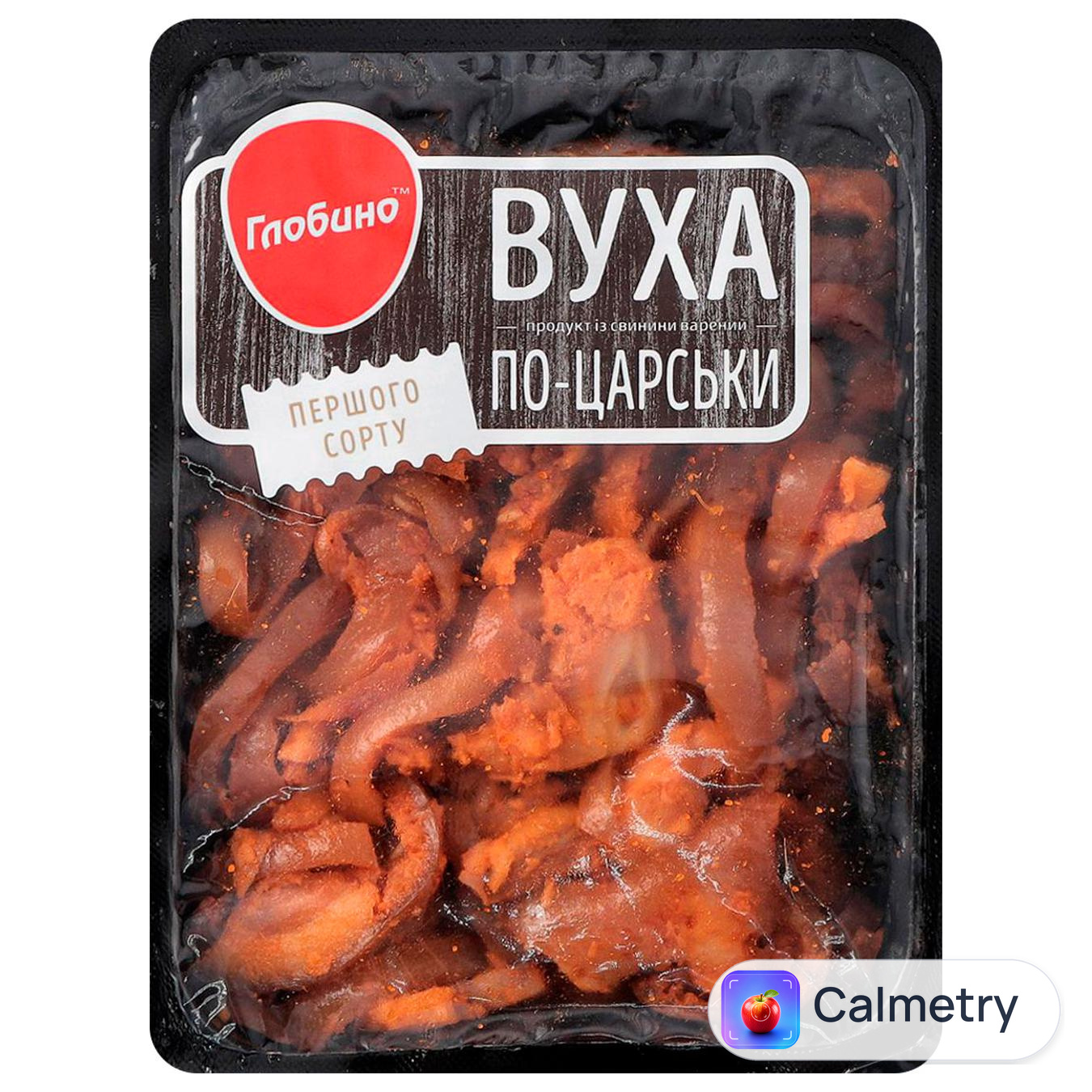 Вуха свинячі Глобино По-царськи варені перший сорт ~300г