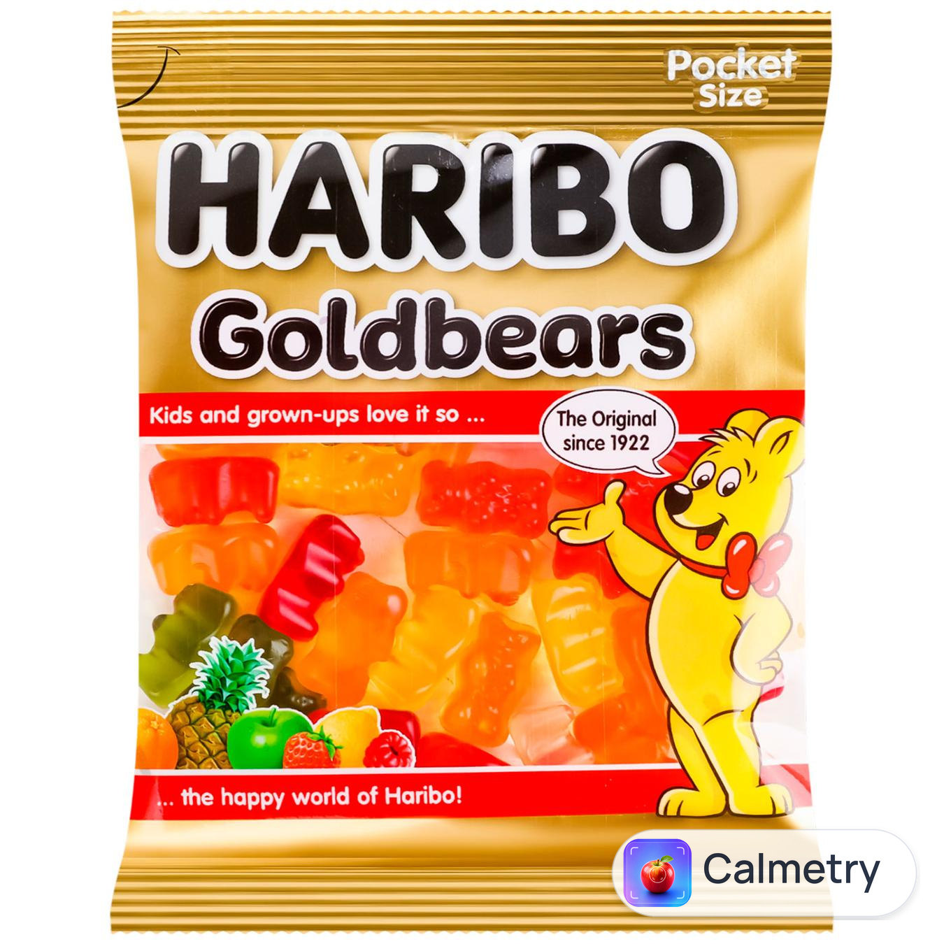 Цукерки Haribo Золоті ведмедики желейні 80г — фото продукту