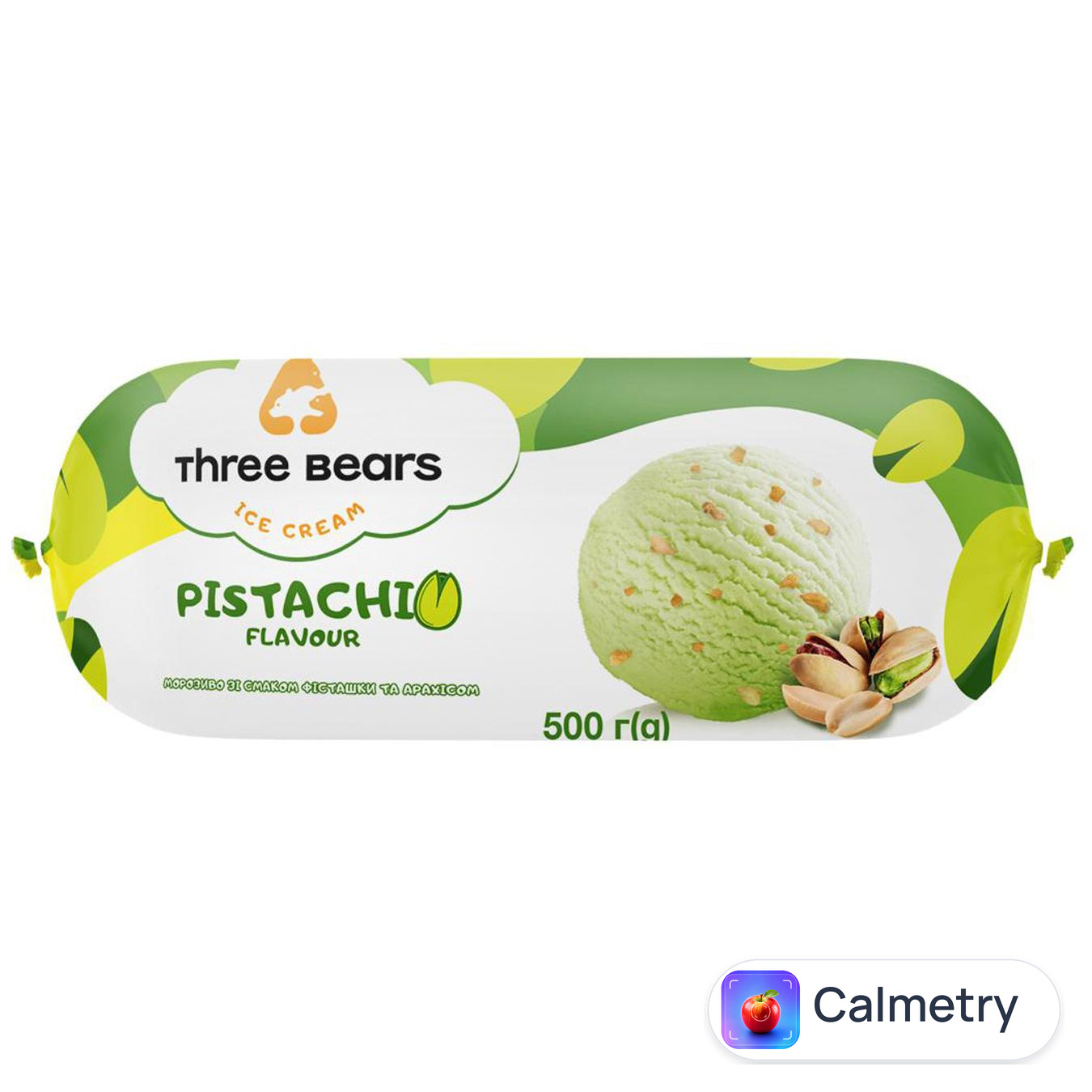 Морозиво Три Ведмеді Фісташка 500г