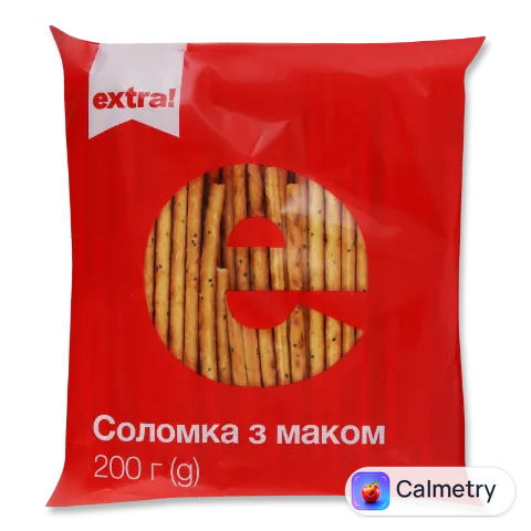Соломка Extra! з маком 200г