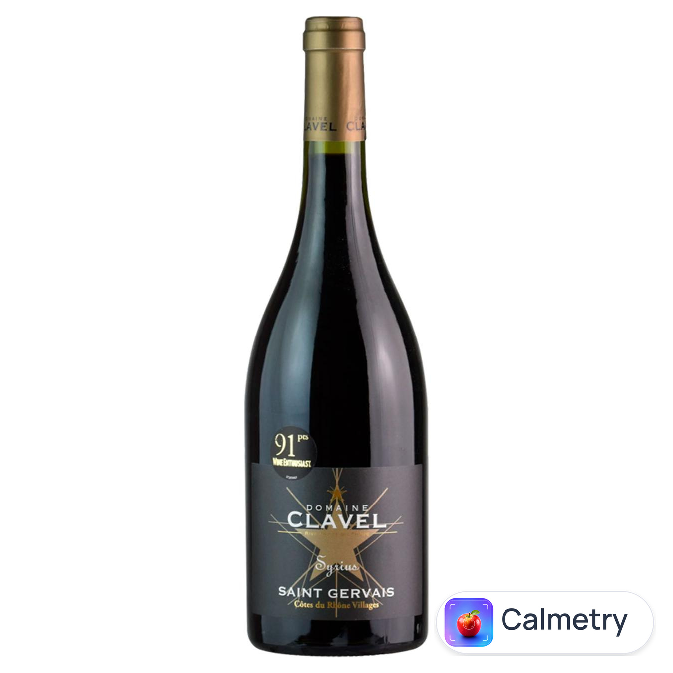 Вино Clavel Syrius Cotes du Rhone червоне сухе 13.5% 0,75л