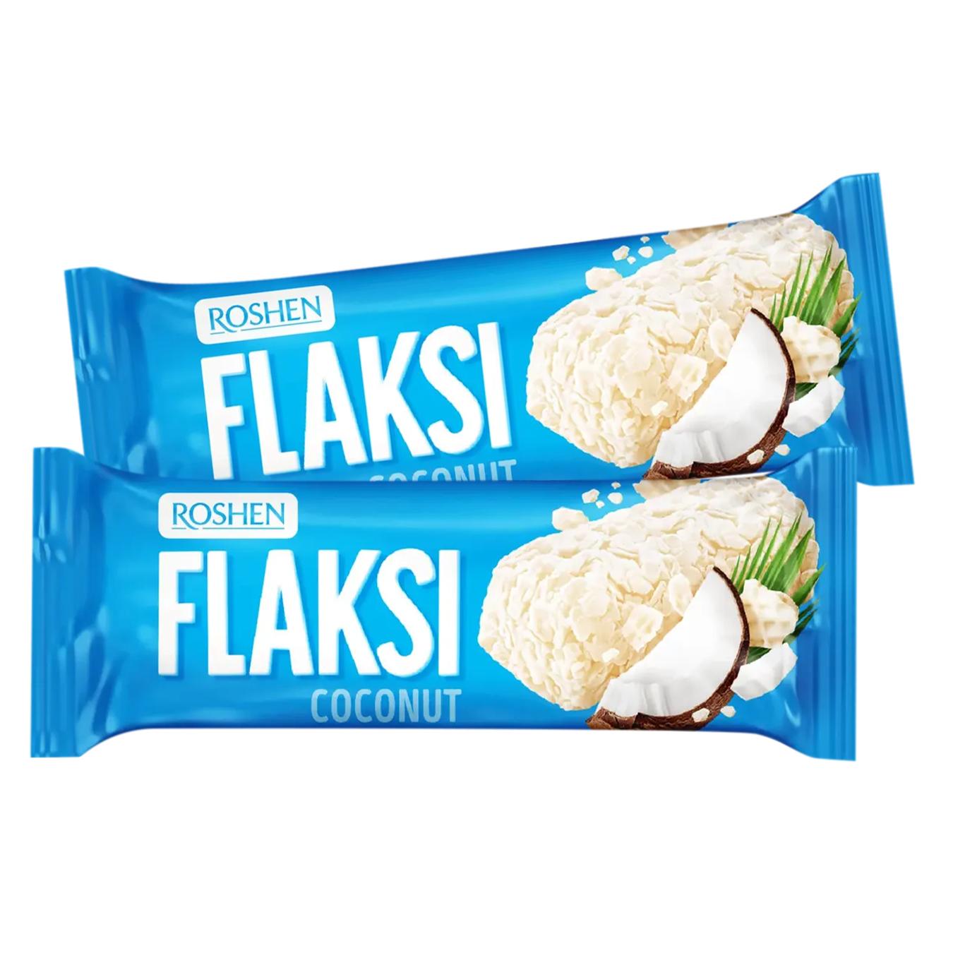Цукерки Roshen Flaksi Кокос — фото продукту
