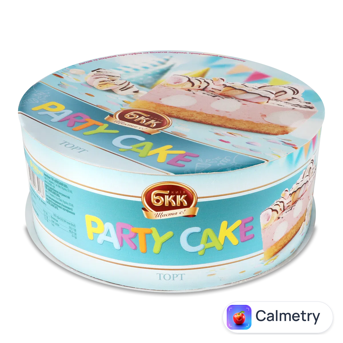 Торт Київ БКК Party cake бісквітний 850г