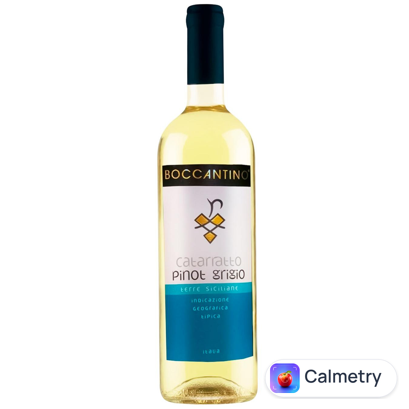 Вино Boccantino Cataratto Pinot Grigio біле сухе 12% 0,75л
