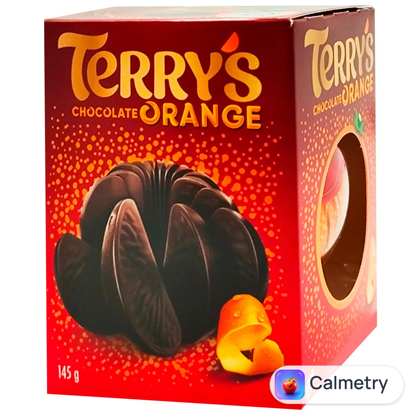 Шоколадний апельсин Terry's м'ята та молочний шоколад 145г