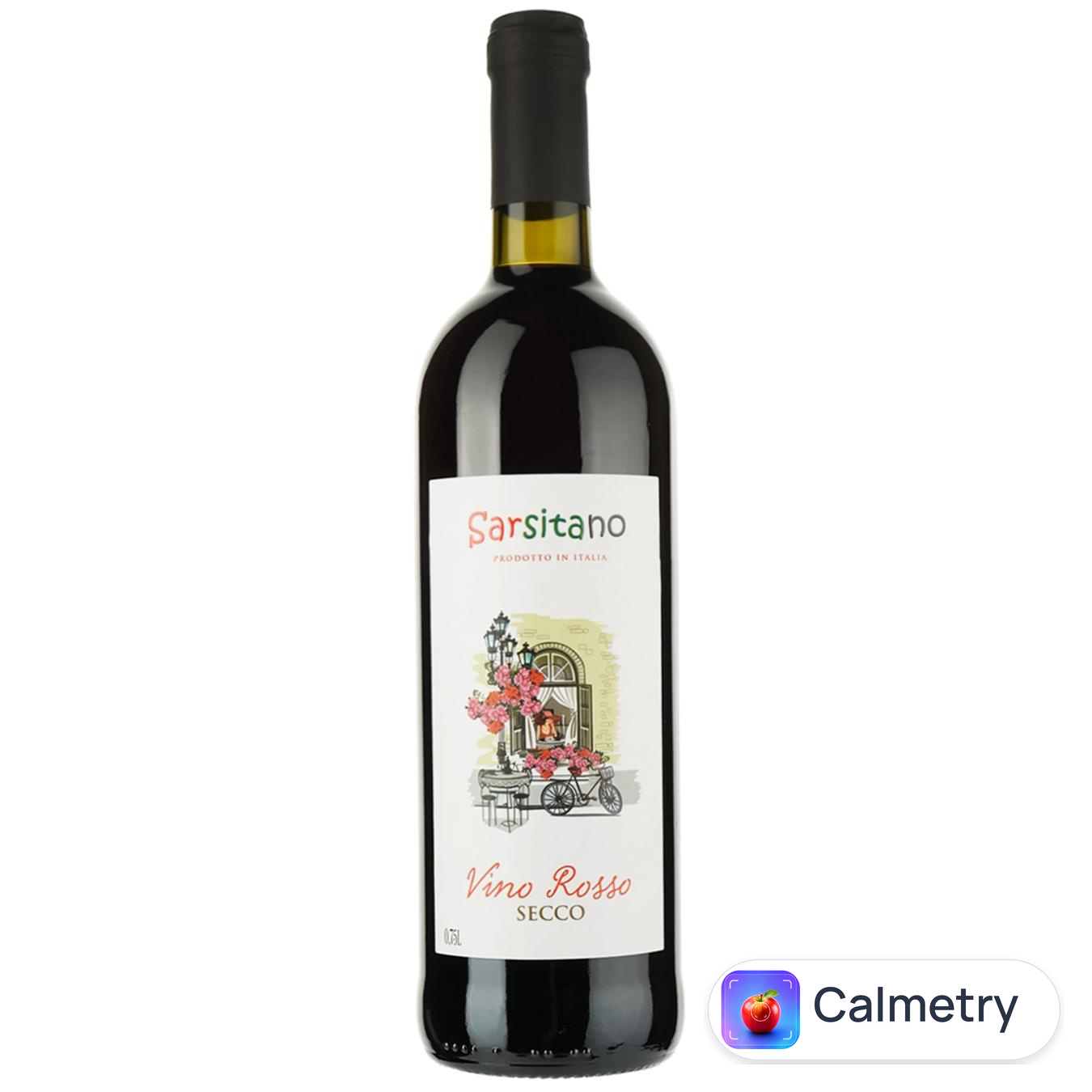 Вино Sarsitano червоне сухе 10,5% 0,75л