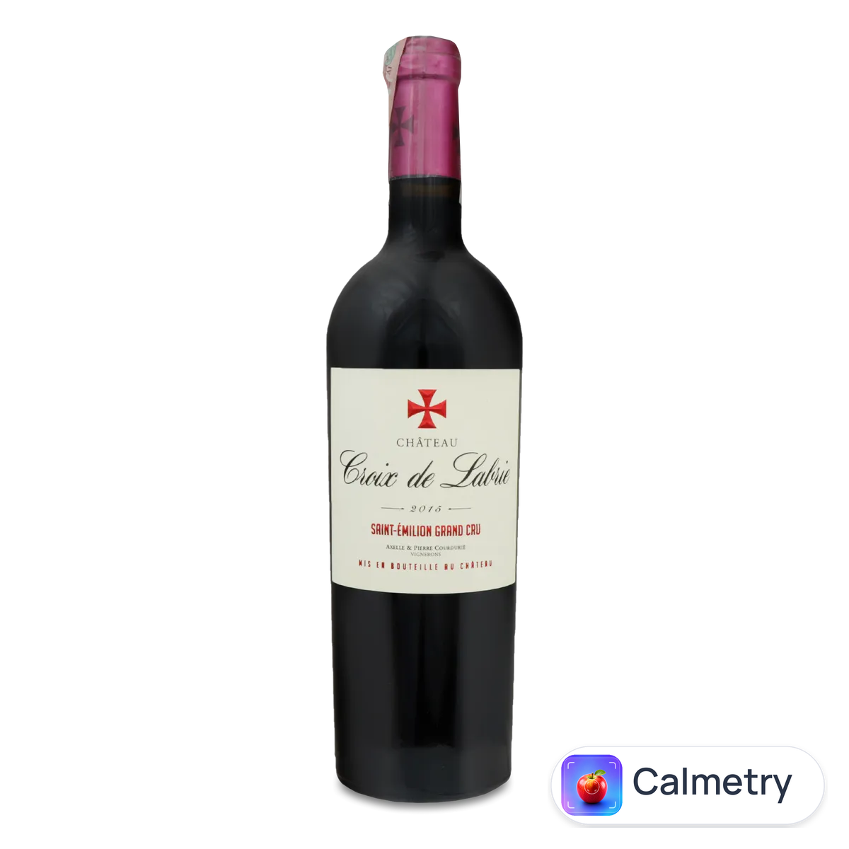 Вино Chateau Croix de Labrie Saint-Emilion GC 2015 0,75л