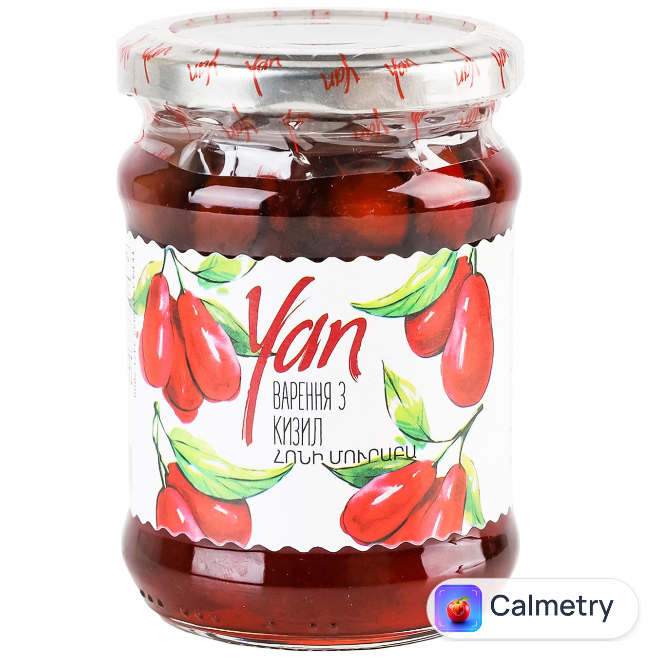 Варення Yan з кизилу 300г