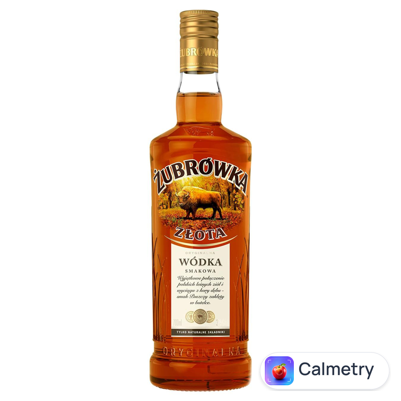 Горілка Zubrowka Настоянка золота 37.5% 0,7л