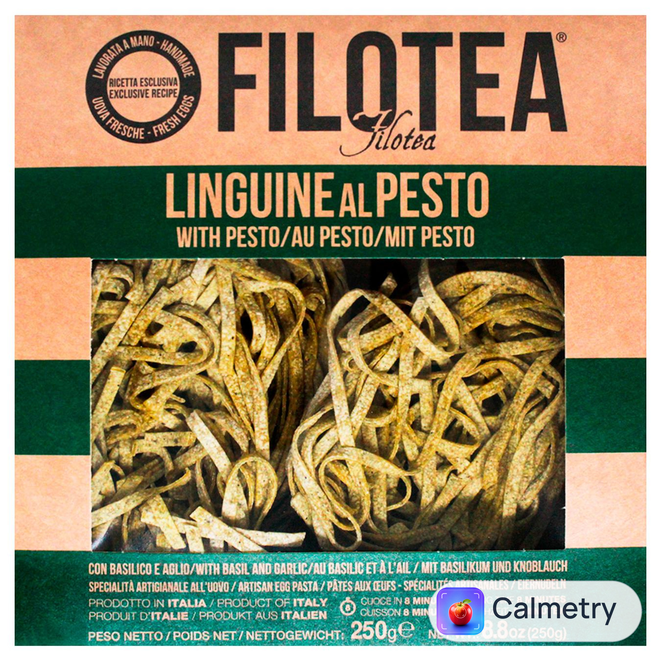 Макаронні вироби Filotea Linguine al Pesto яєчні 250г