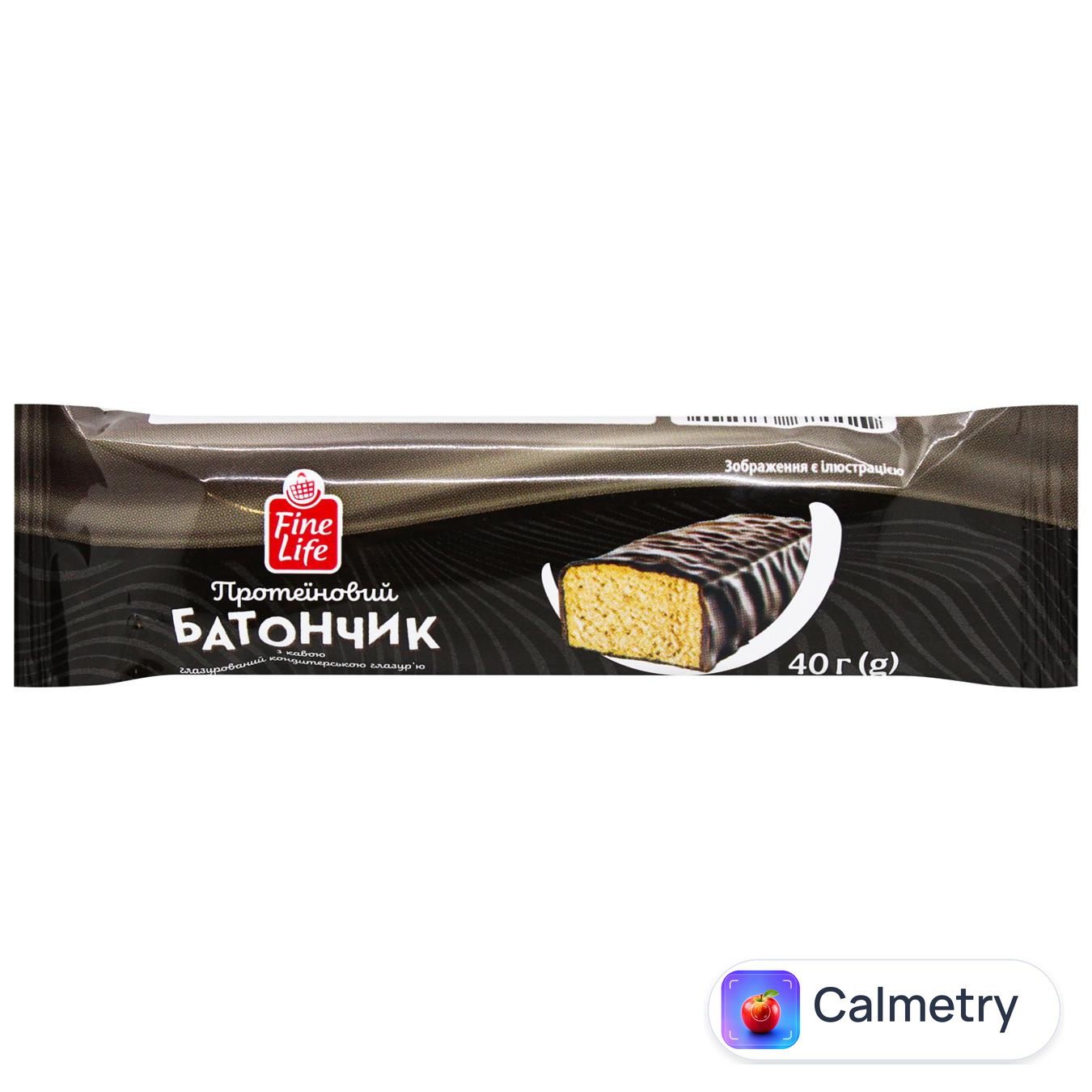 Батончик протеїновий Fine Life з кавою 40г