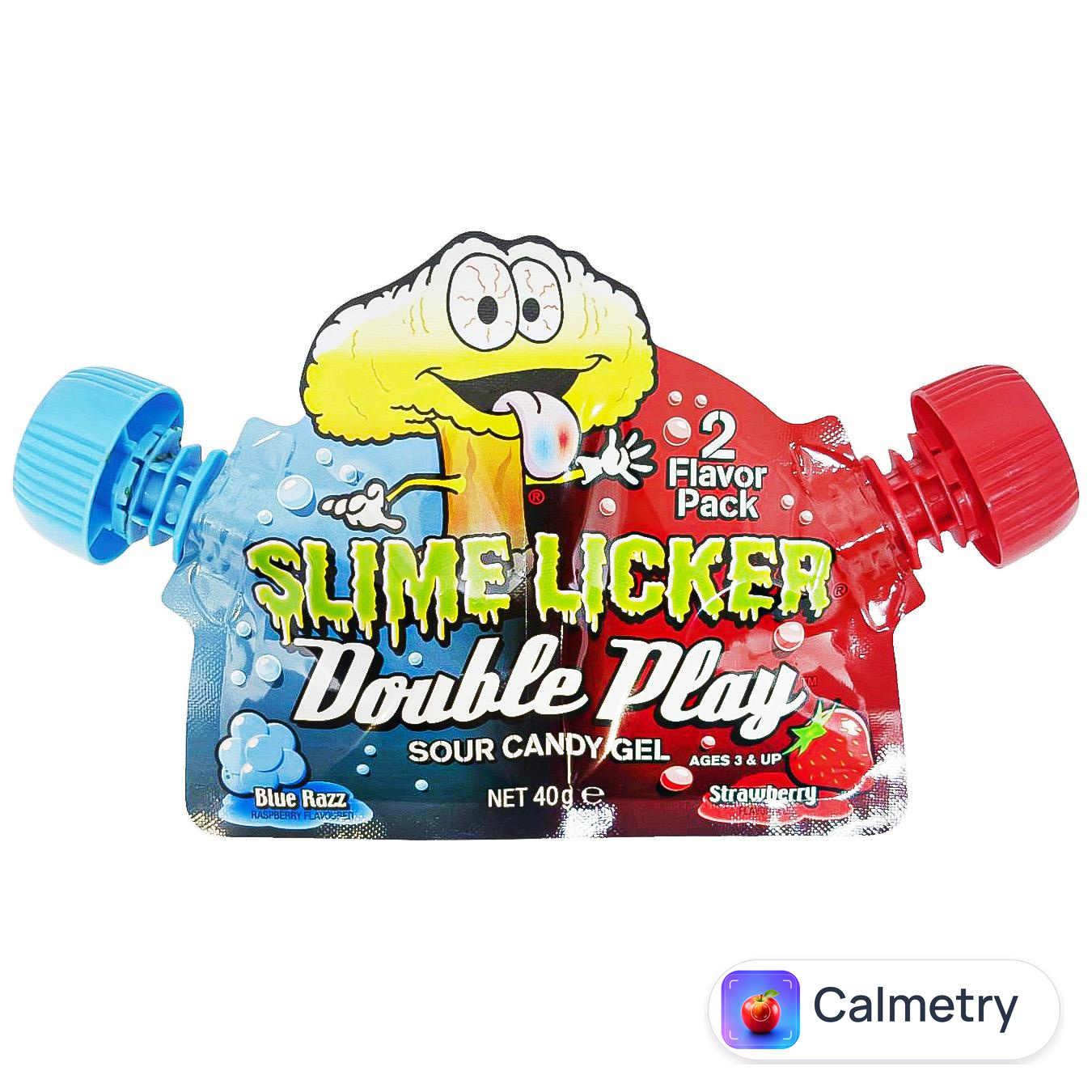 Цукерка Toxic Waste Slime Licker Double Play рідка кисла 40г