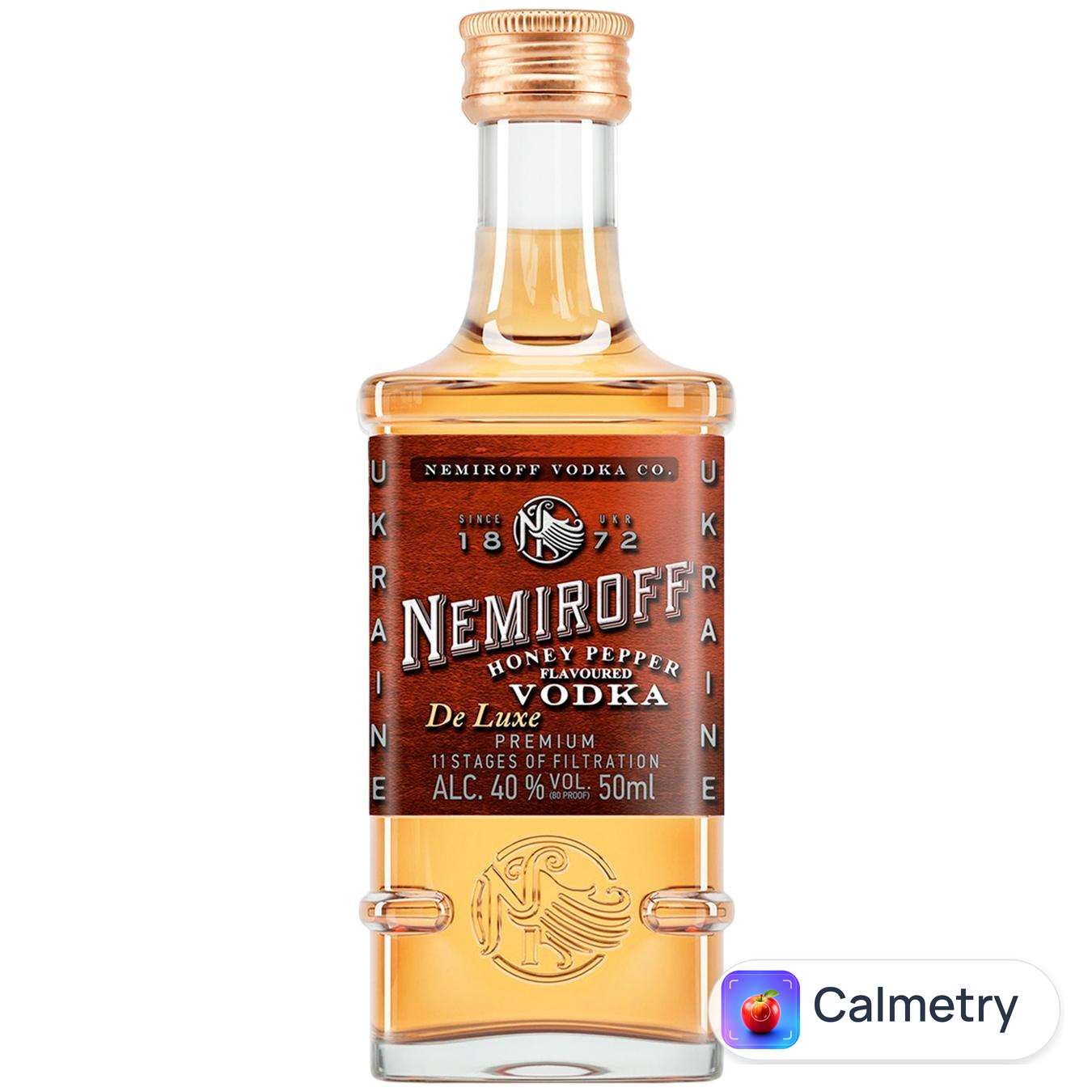 Горілка Nemiroff De Luxe медова з перцем 40% 50мл