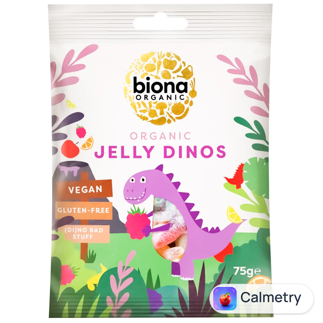 Цукерки желейні Biona Organic Jelly Dinos органічні 75г