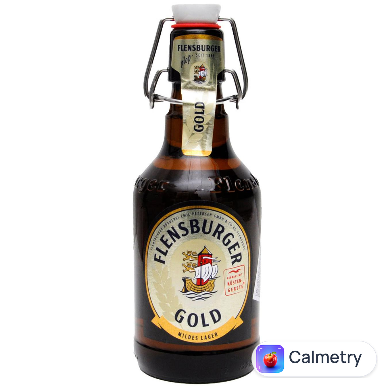 Пиво Flensburger Gold світле 4,8% 0,33л — фото продукту