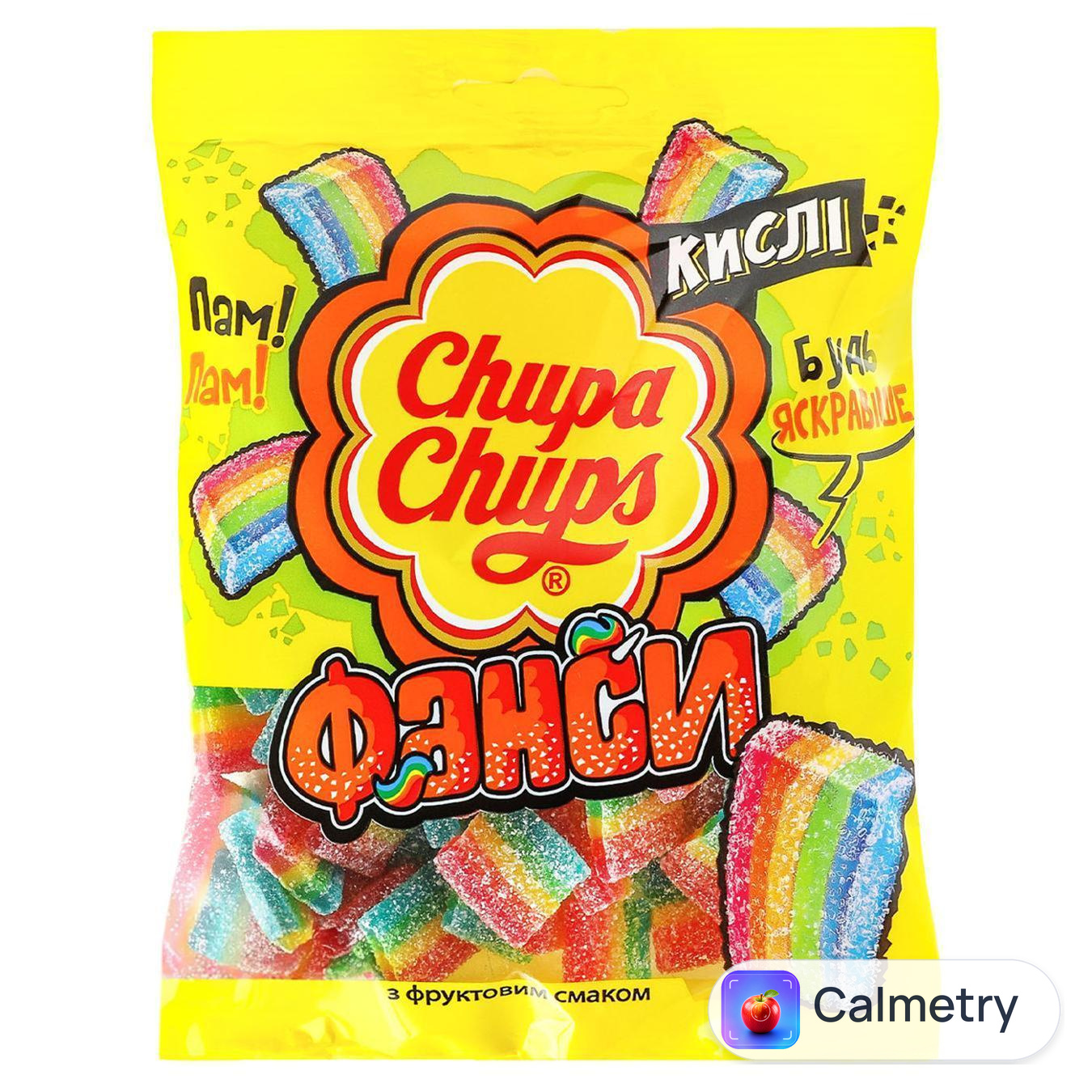 Мармелад Сhura Chups Фанси жувальний з фруктовим смаком 150г — фото продукту