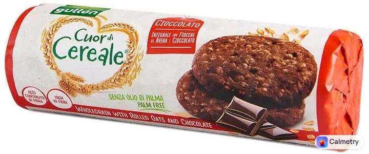 Печиво Gullon Tube Cuor di Cereale Шоколадне 280 г