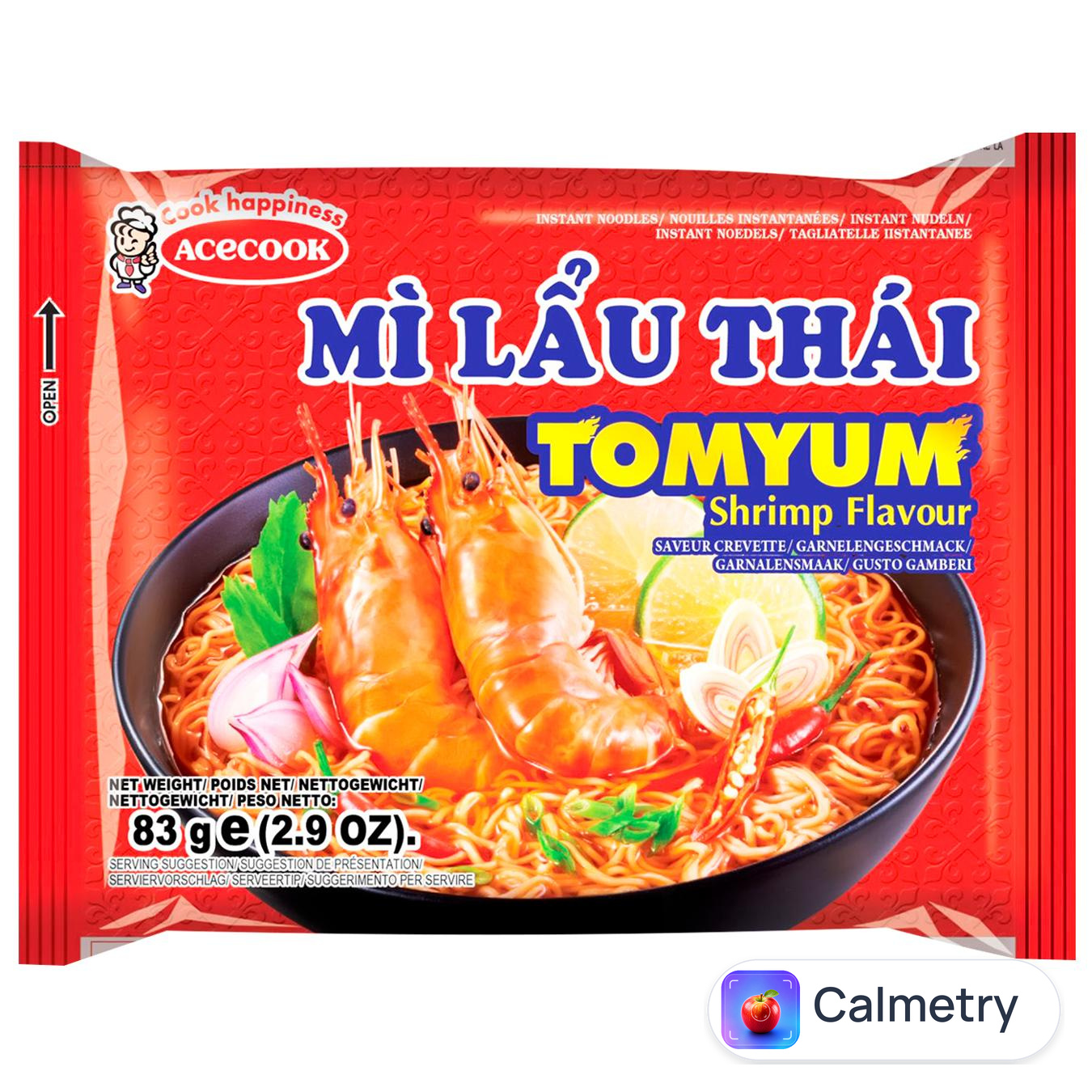 Макаронні вироби Mi Lau Thai локшина зі смаком креветки 83г