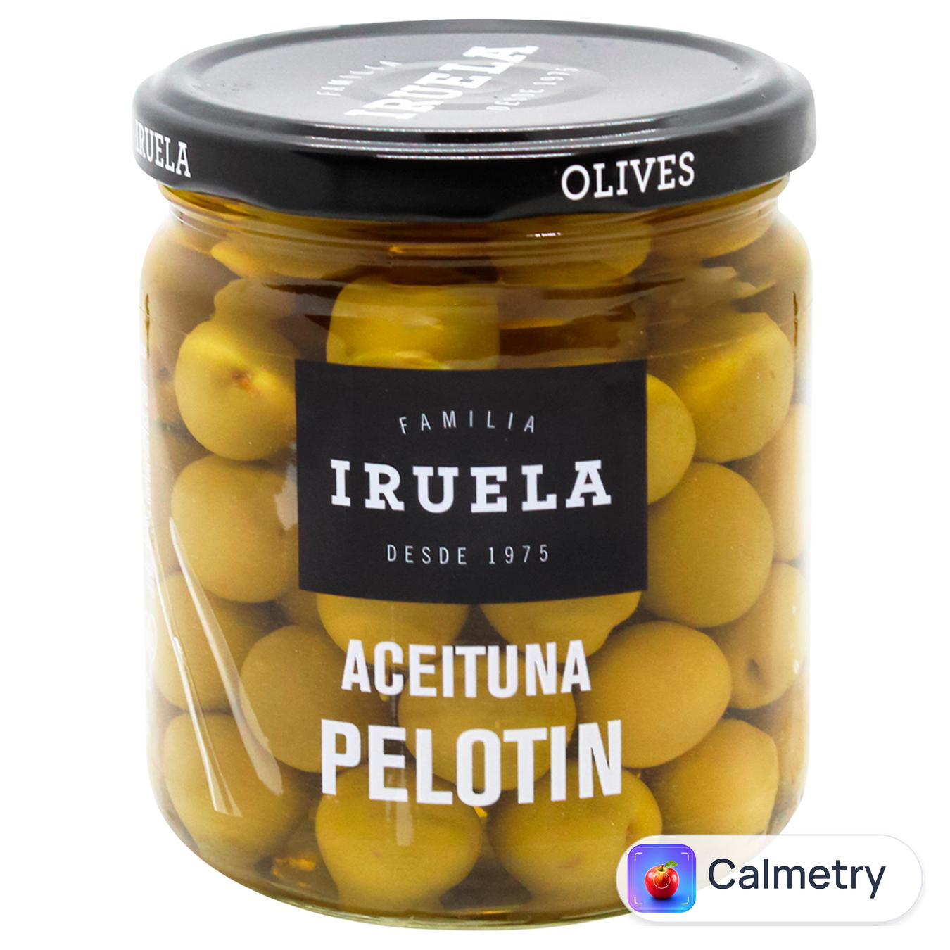 Оливки Iruela Pelotin з кісточками 370г