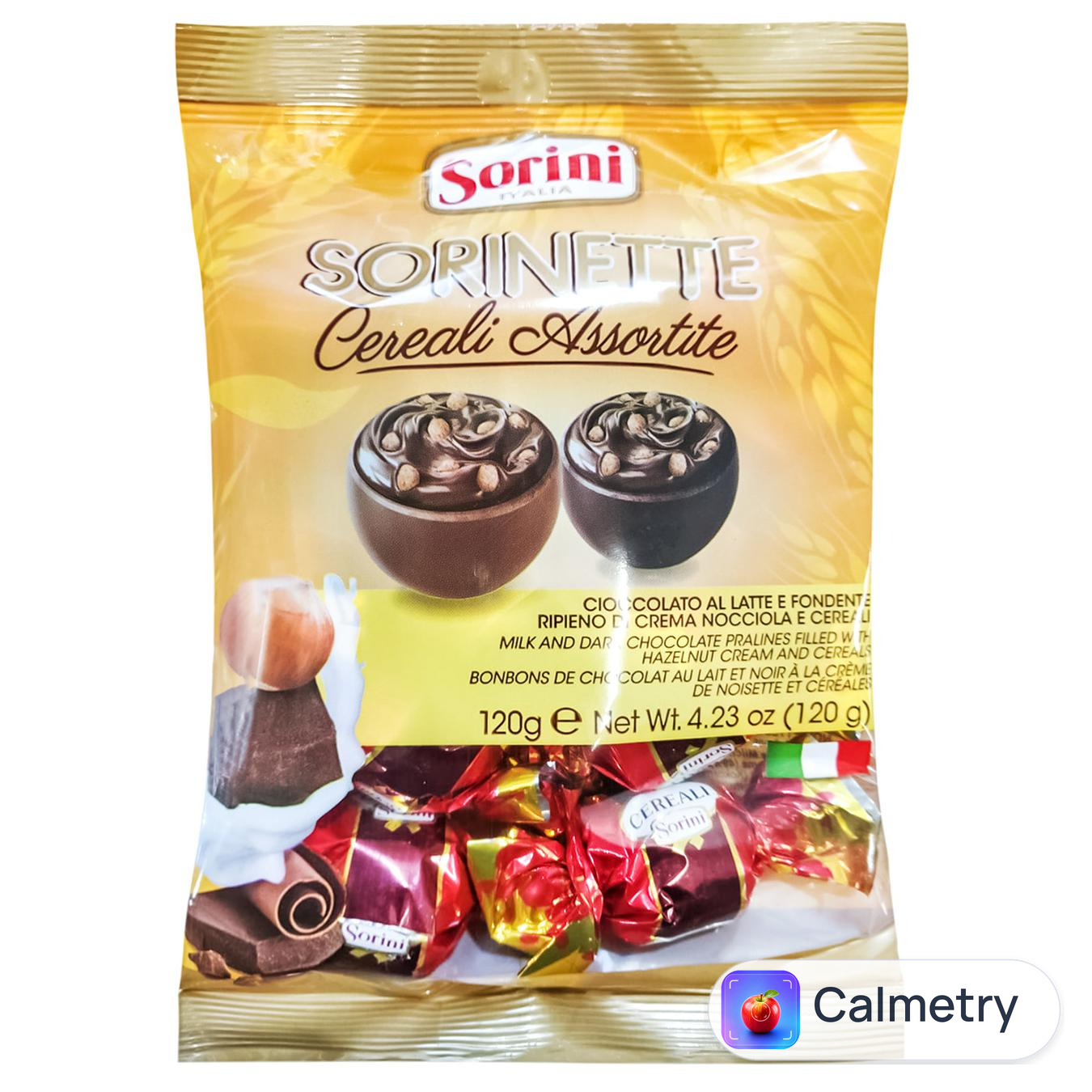 Цукерки Sorini Sorinette Cereals 120г