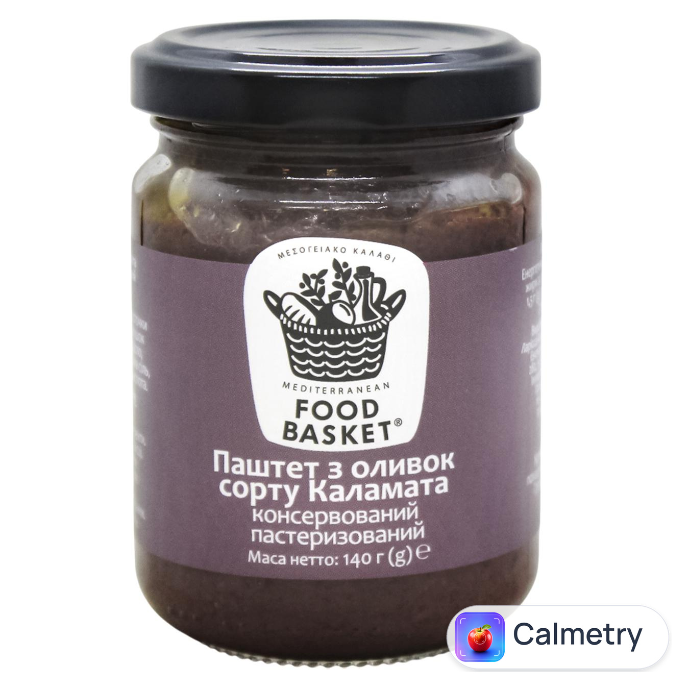Паштет з оливок Food basket Каламата 156г