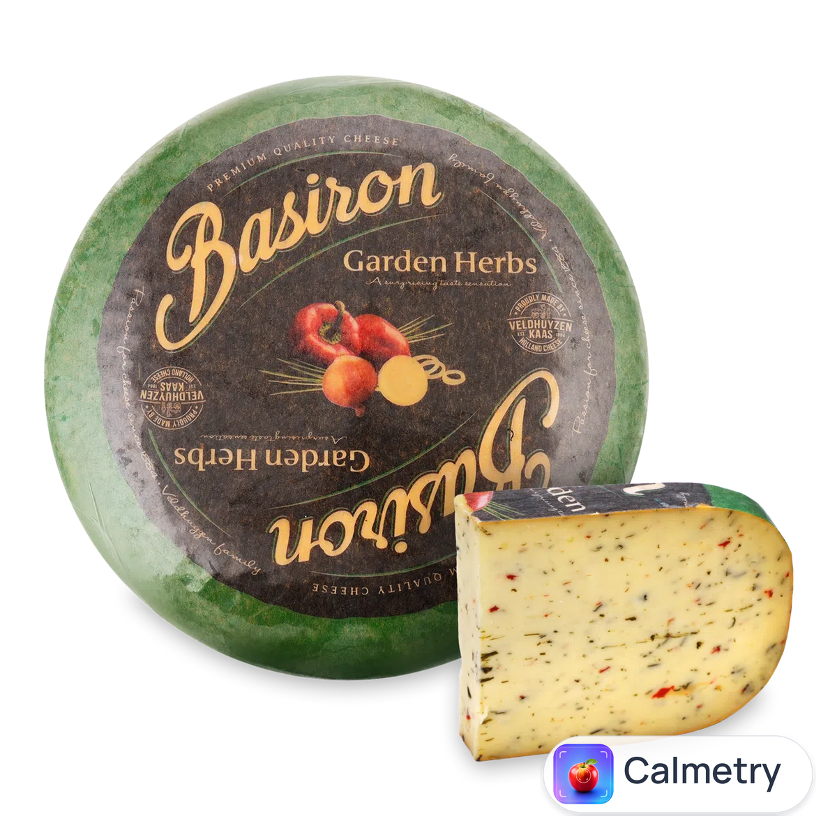 Сир Veldhuyzen Kaas Базірон з травами 52,5%
