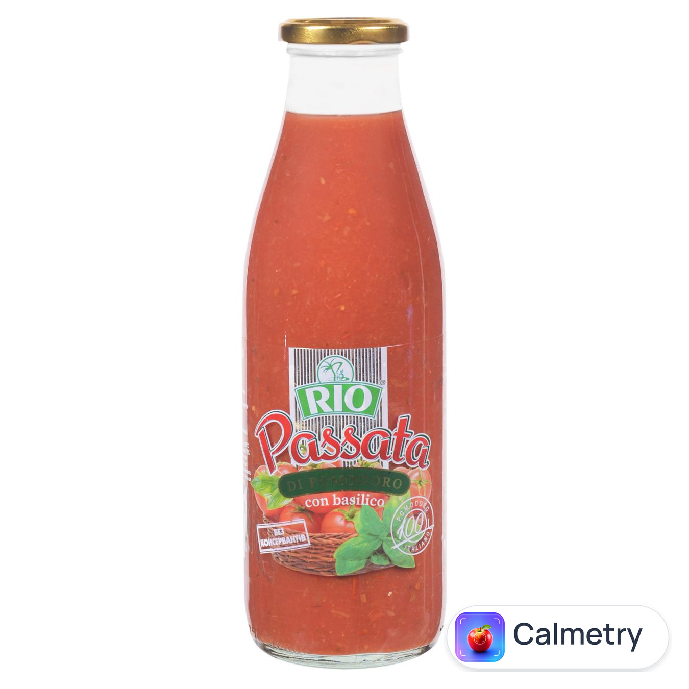 Пюре томатне RIO Passata di Pomodoro з базиліком 800г