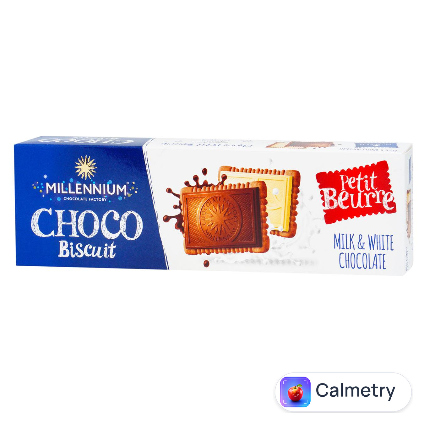 Печиво Millennium Choco Biscuit асорті 132г