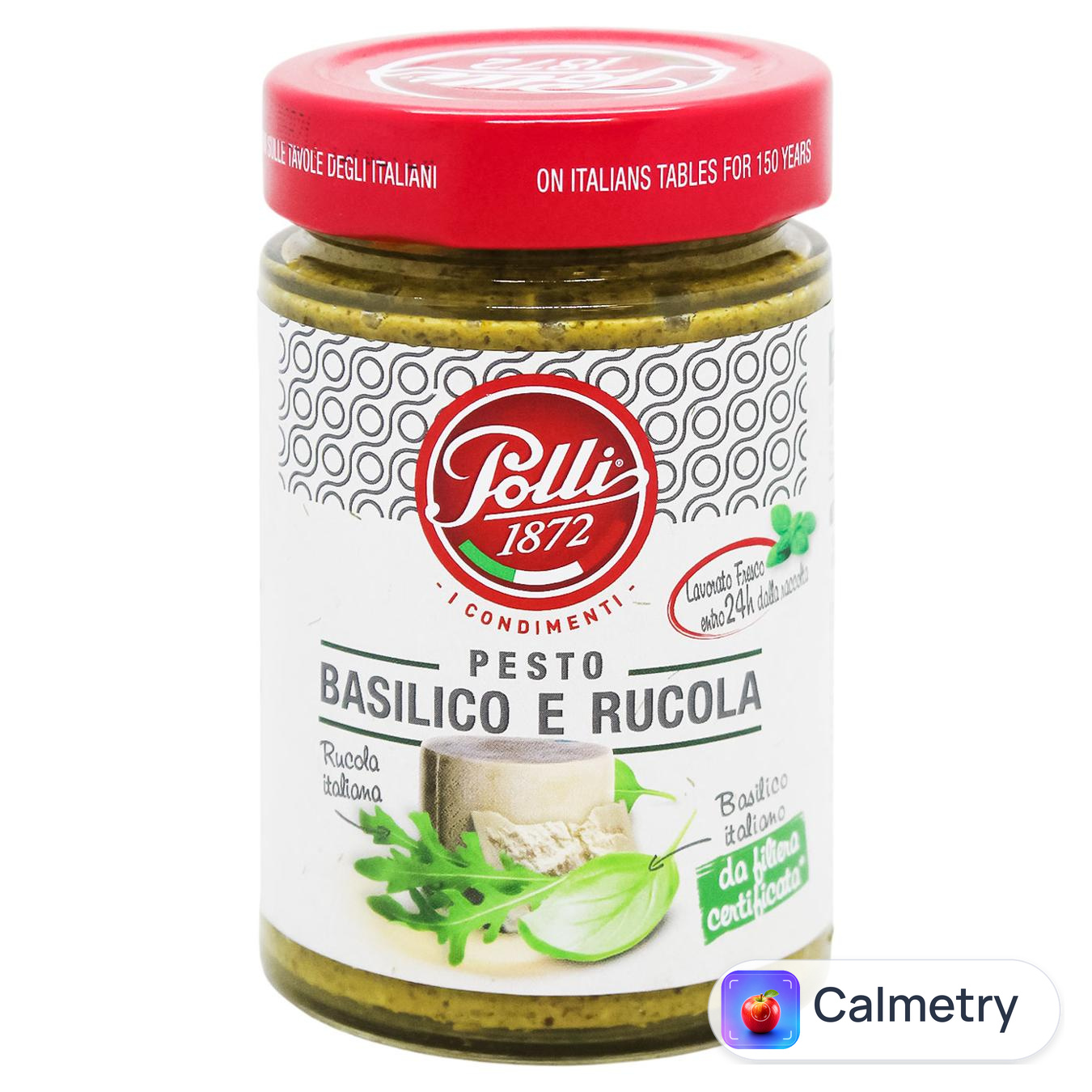 Соус Polli Pesto Basilico e Rucola 190г