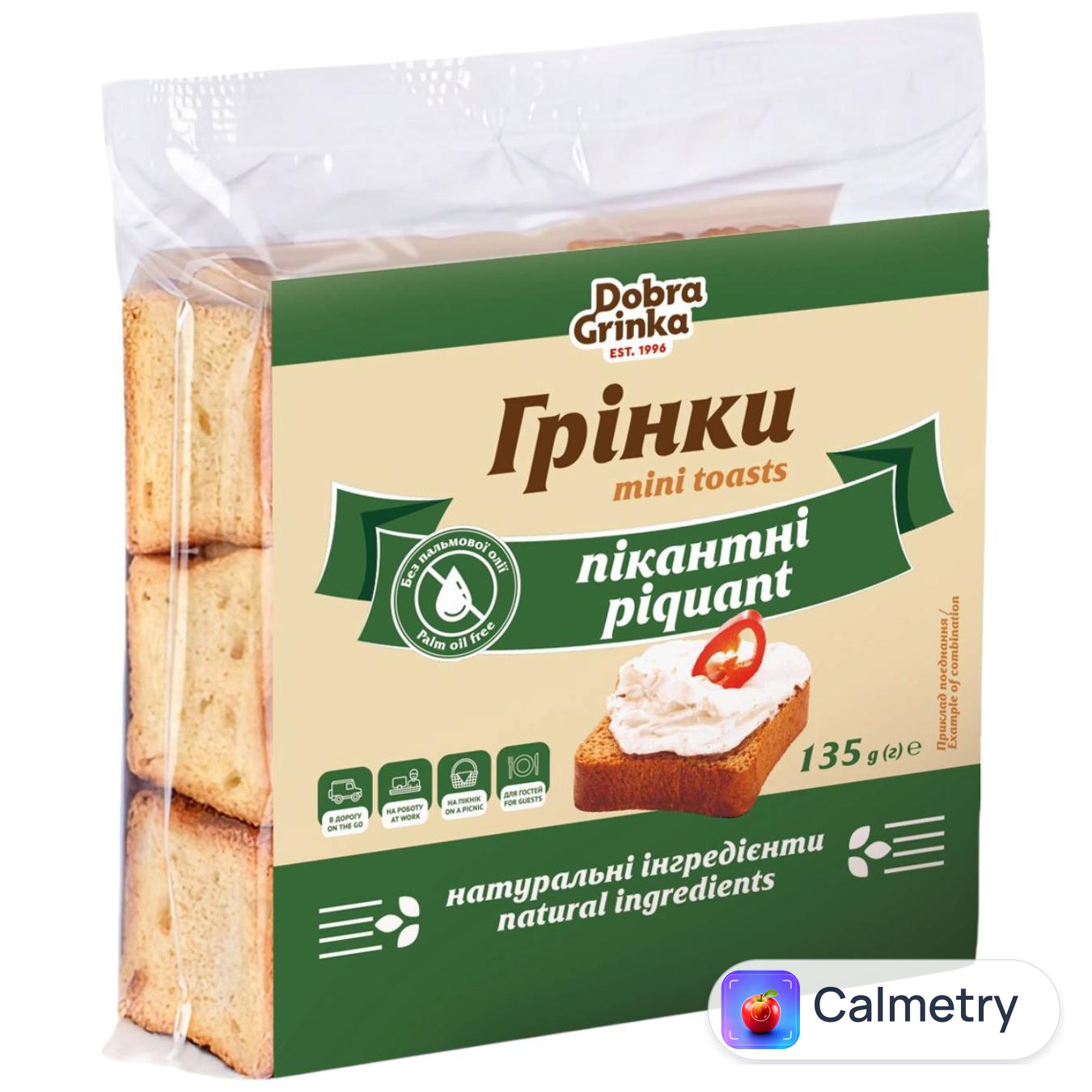 Грінки Добра Грінка Пікантні 135г