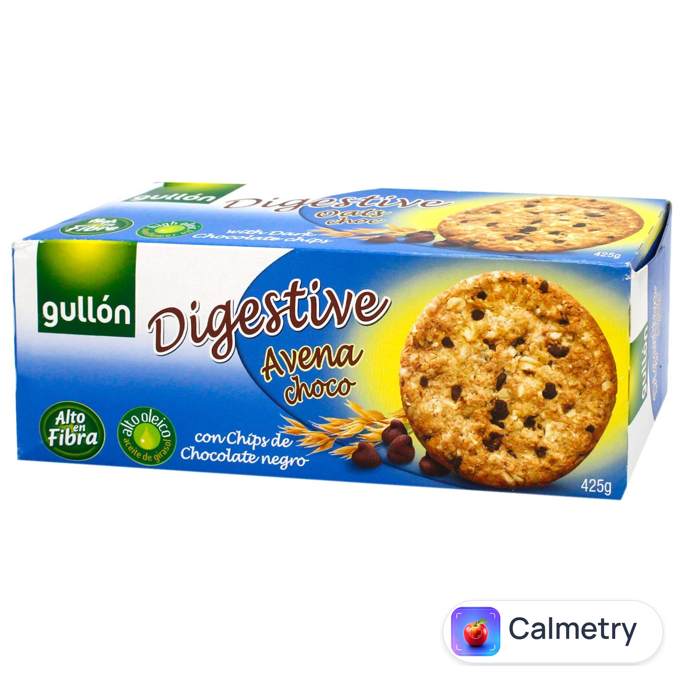 Печиво Gullon Digestive вівсяне з шоколадними крихтами 425г