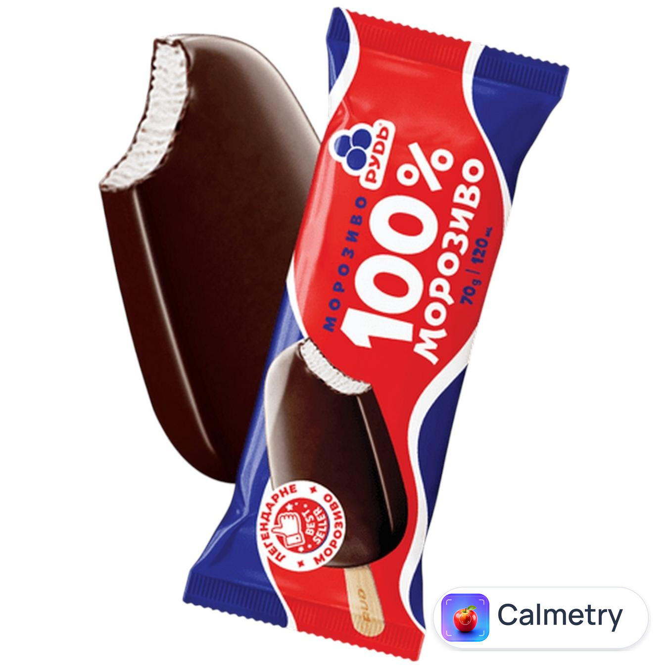 Морозиво Рудь 100% ескімо 70г