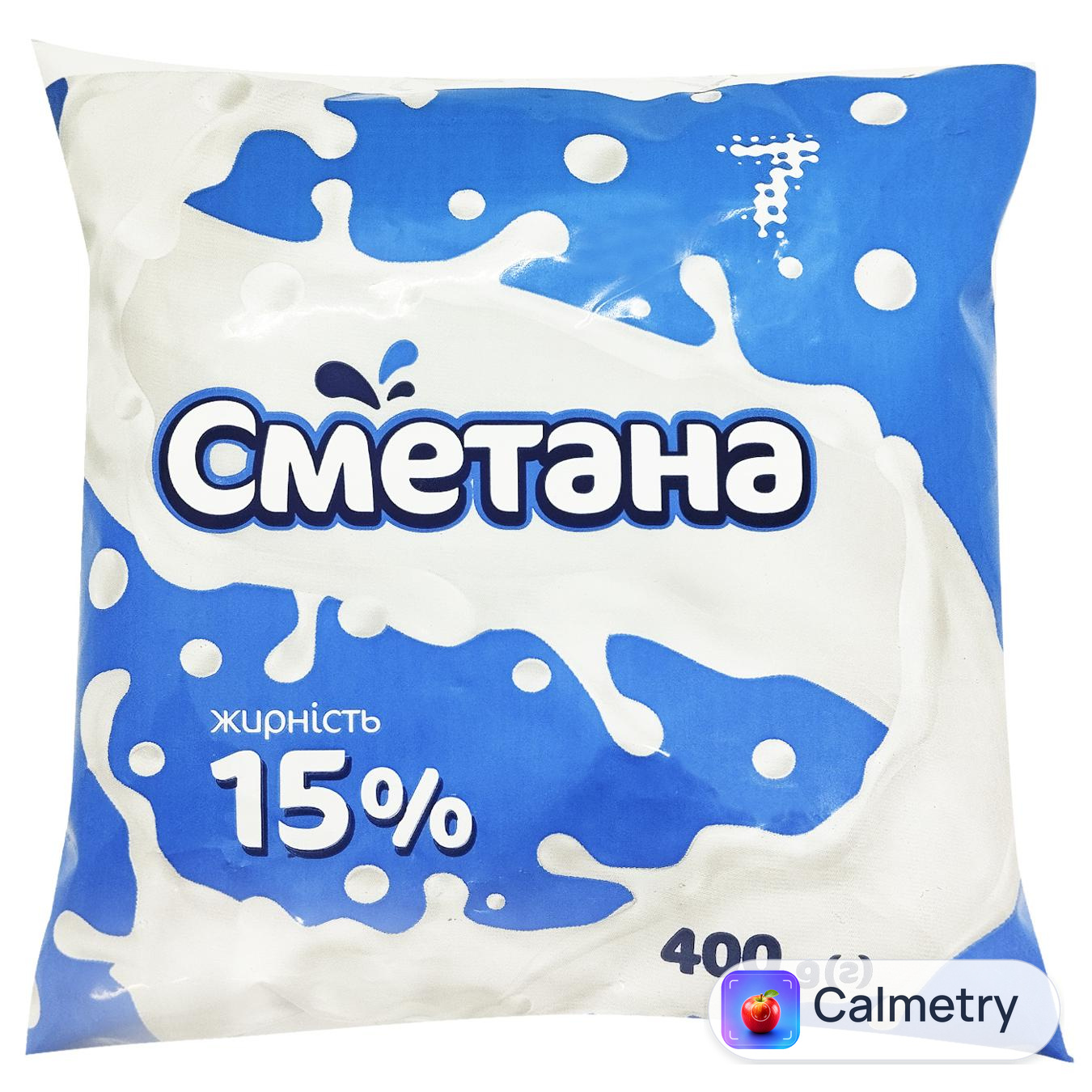 Сметана 7 15% 400г