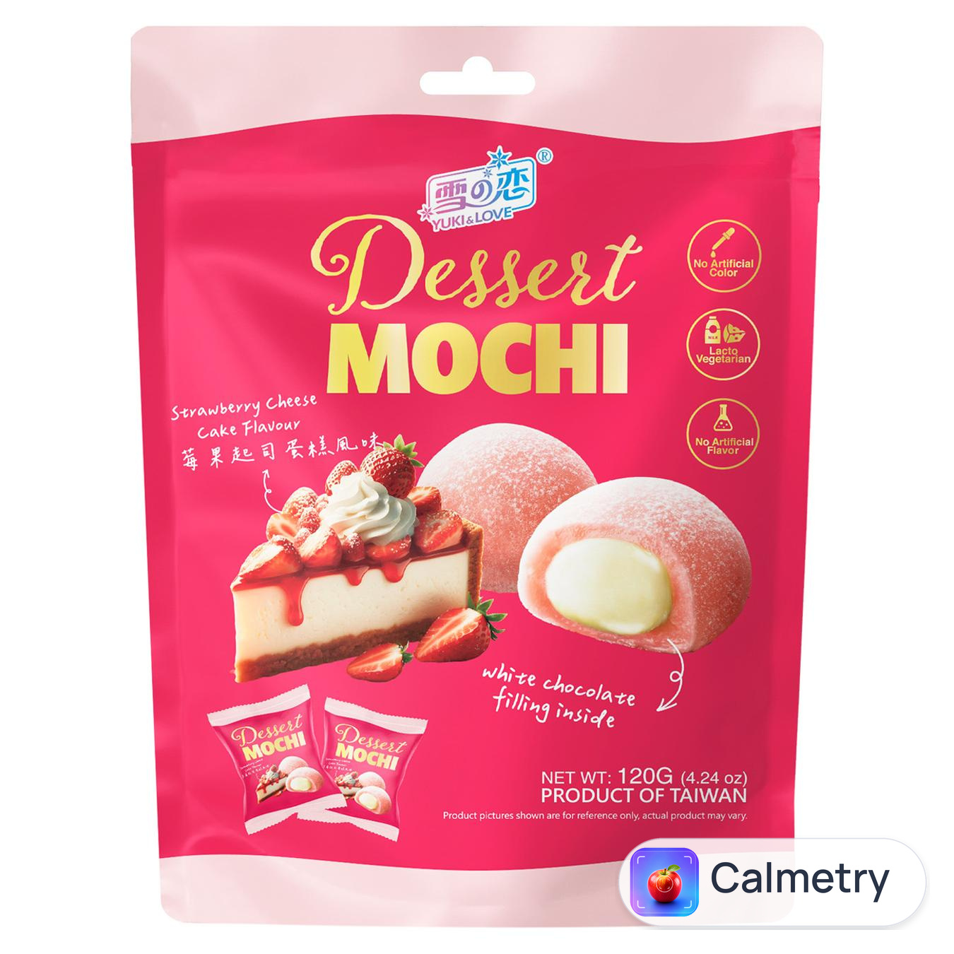 Мочі Yuki & Love полуниця 120г