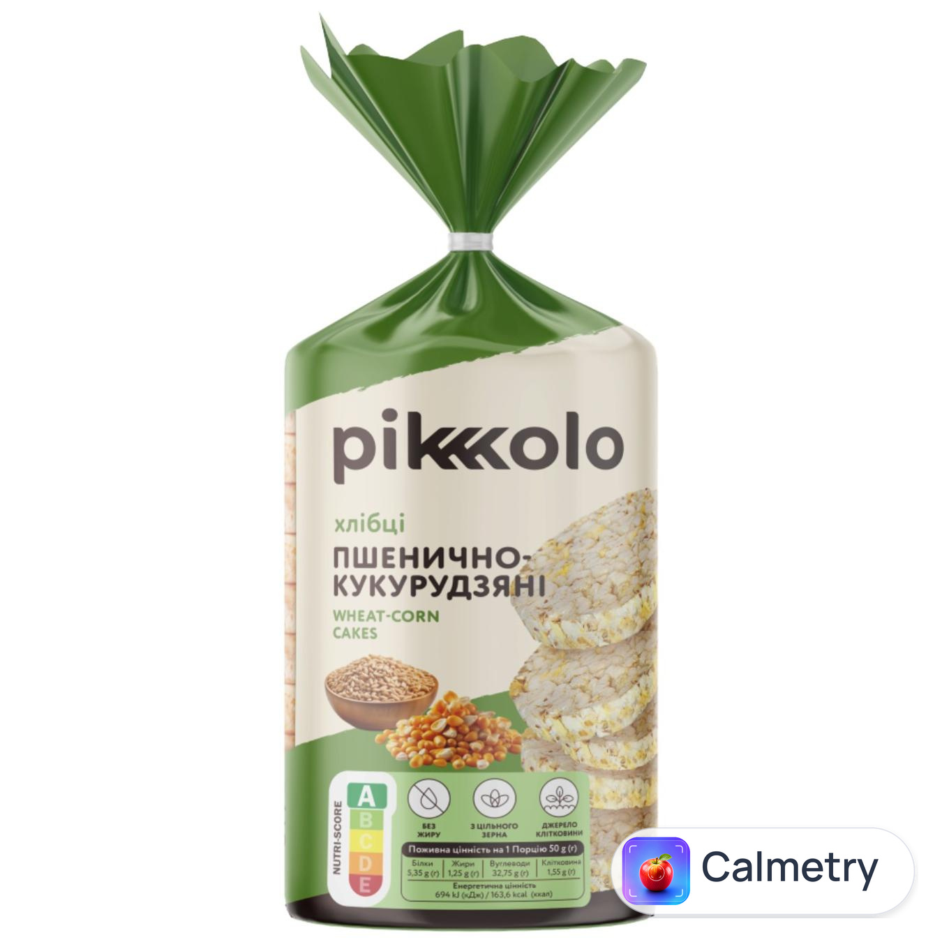 Хлібці Pikolo пшенично-кукурудзяні 100г