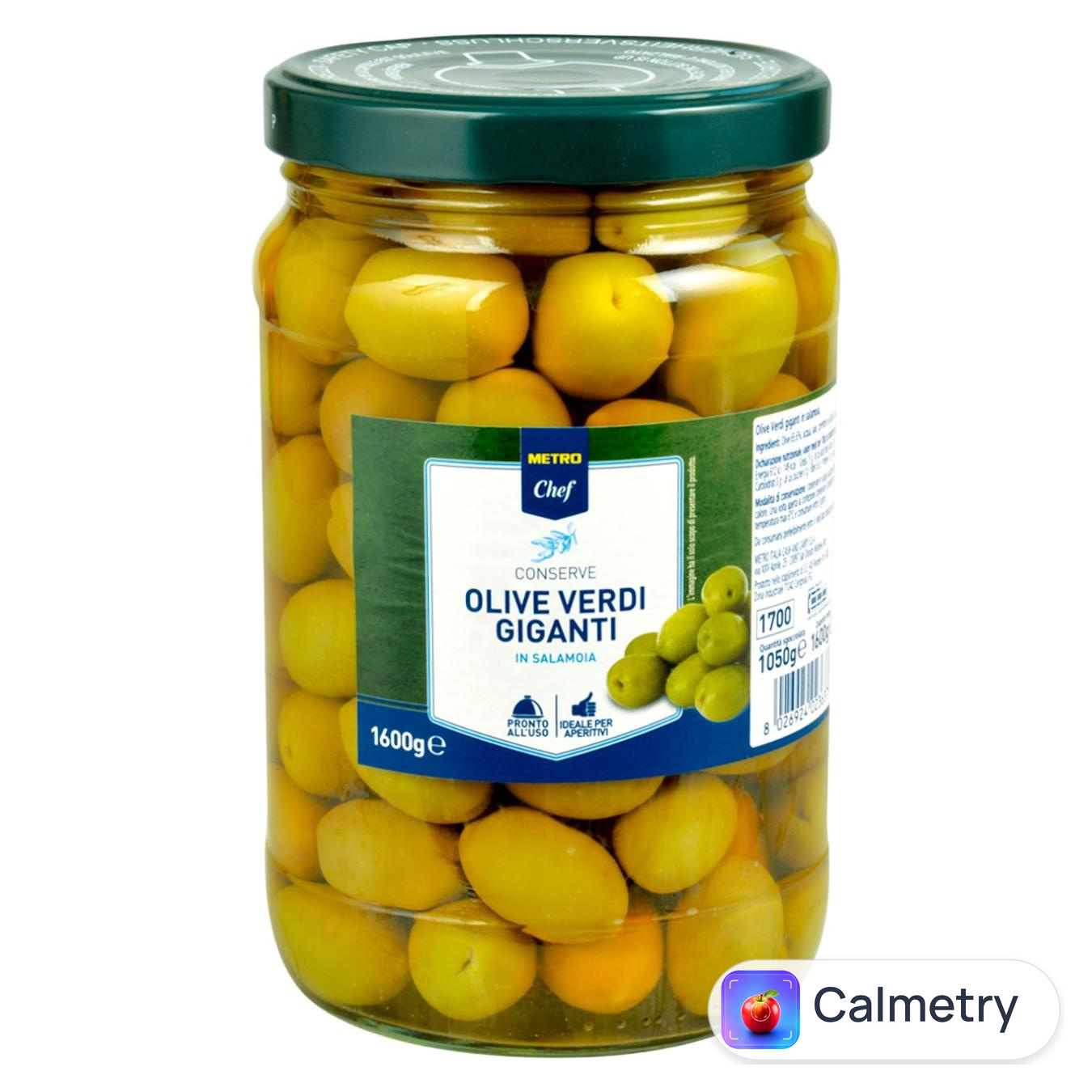 Оливки Metro Chef великі з кісточками 1,6кг