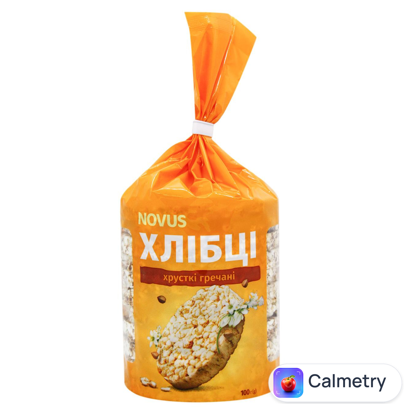 Хлібці Novus гречані 100г — фото продукту