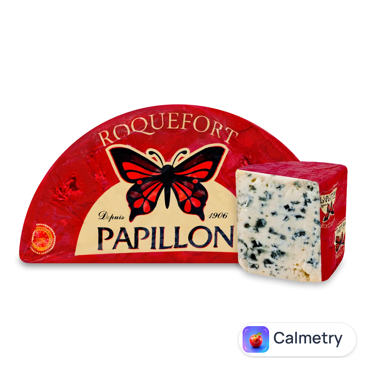 Сир Papillon Fromageries «Рокфор Ред» AOP 52% з овечого молока