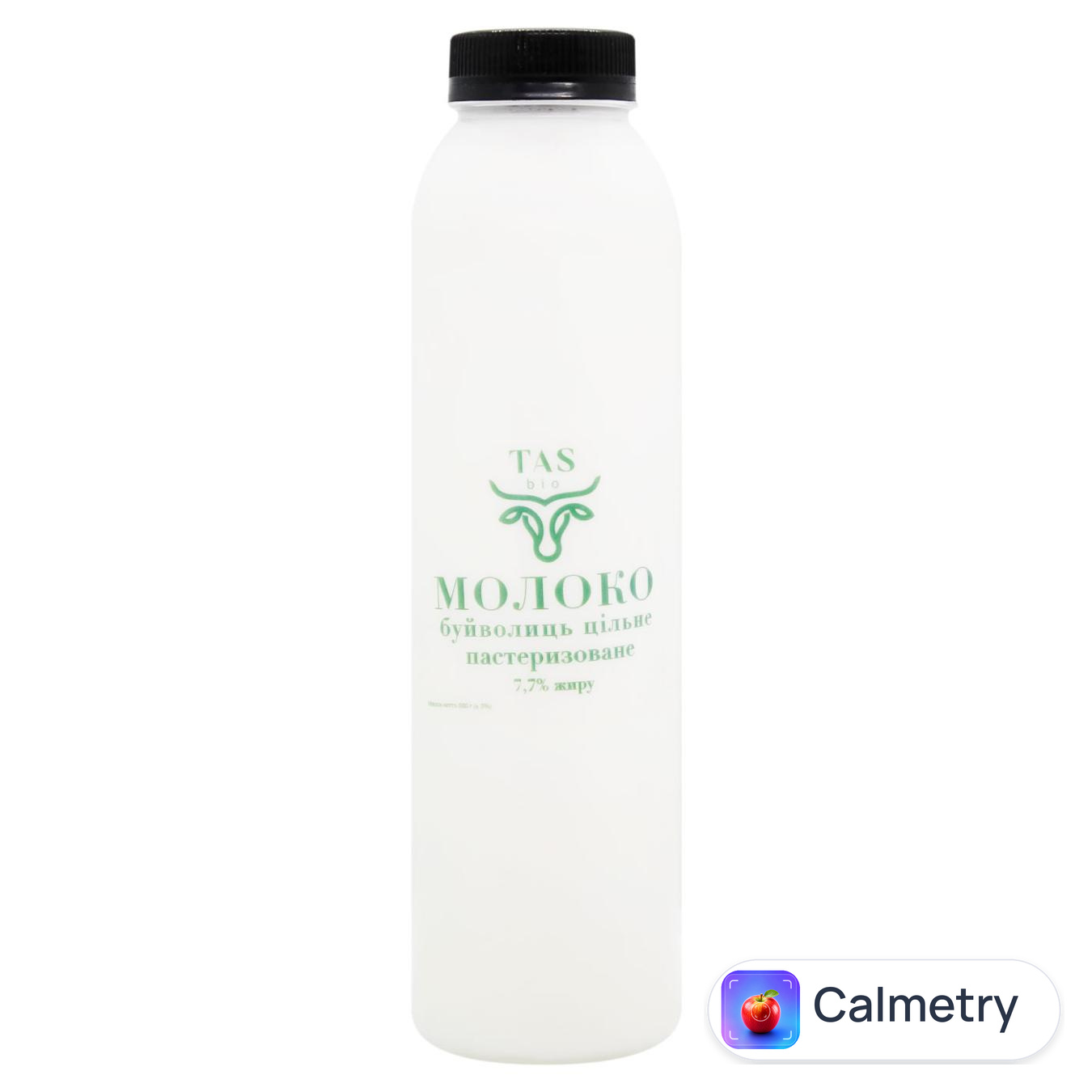 Молоко TASbio Буйволиць пастеризоване 7,7% 500г