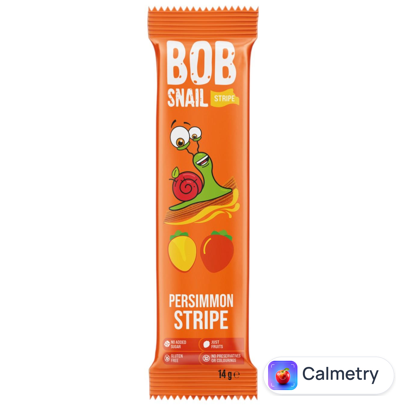 Цукерки Snail Bob Хурма фруктові 14г — фото продукту